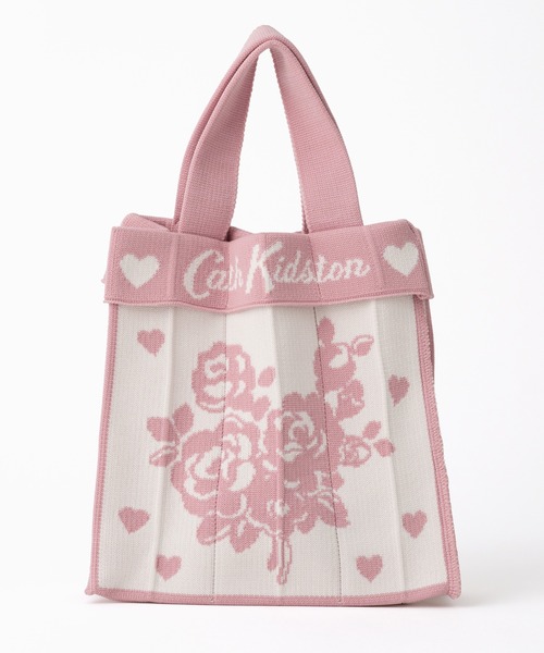 Cath Kidston（キャスキッドソン）の「【ZOZO限定カラーあり】【Cath Kidston×KNT365】Co-Knitty（ハンドバッグ・レディース・ネイビー/ピンク/レッド/ネイビー系/ピンク系・FREE）」の16枚目の写真