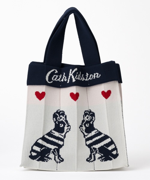 Cath Kidston（キャスキッドソン）の「【ZOZO限定カラーあり】【Cath Kidston×KNT365】Co-Knitty（ハンドバッグ・レディース・ネイビー/ピンク/レッド/ネイビー系/ピンク系・FREE）」の20枚目の写真