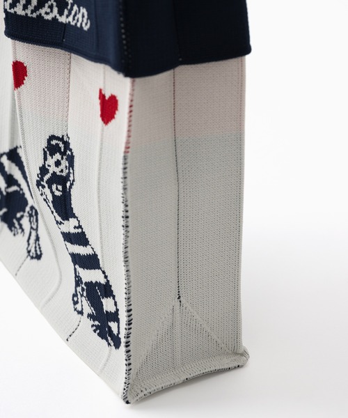 Cath Kidston（キャスキッドソン）の「【ZOZO限定カラーあり】【Cath Kidston×KNT365】Co-Knitty（ハンドバッグ・レディース・ネイビー/ピンク/レッド/ネイビー系/ピンク系・FREE）」の21枚目の写真