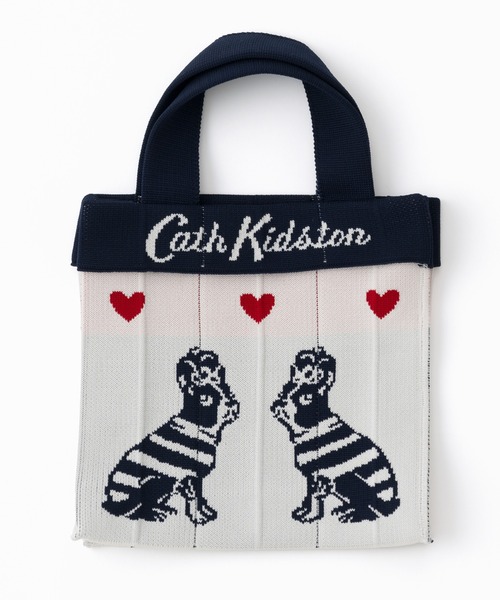 Cath Kidston（キャスキッドソン）の「【ZOZO限定カラーあり】【Cath Kidston×KNT365】Co-Knitty（ハンドバッグ・レディース・ネイビー/ピンク/レッド/ネイビー系/ピンク系・FREE）」の22枚目の写真
