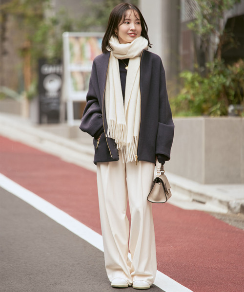 セール】《追加》MTRレイズドネックジップコート（ノーカラーコート