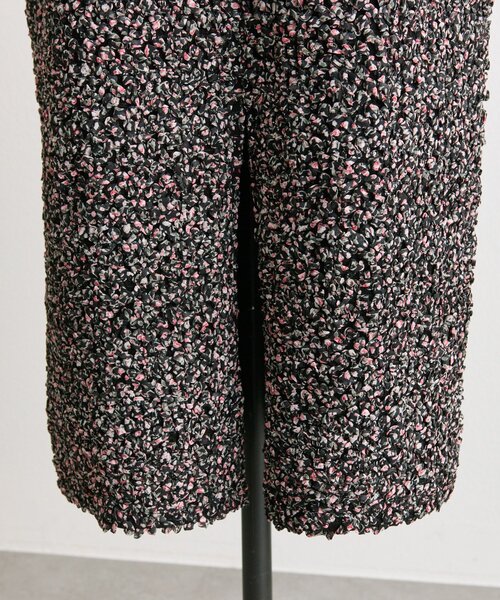 ear PAPILLONNER（イアパピヨネ）の「花柄シャーリングスカート【SUM1 STYLE】（スカート・レディース・ブラック・FREE）」の19枚目の写真