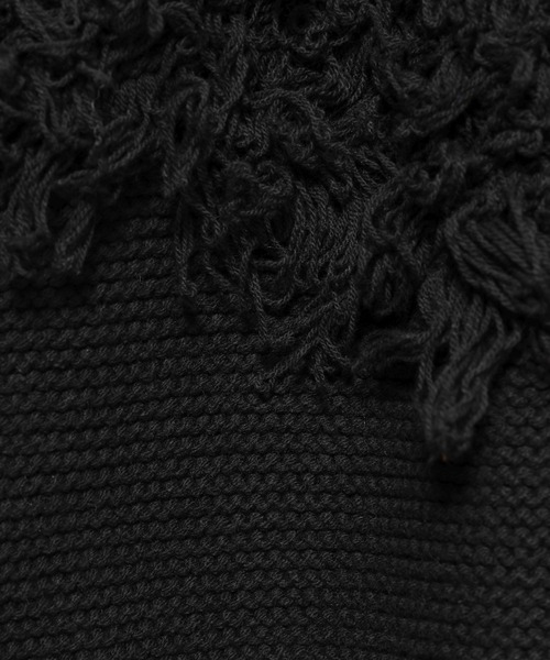 HARE（ハレ）の「パッチワークニットカーディガン(HARE)（カーディガン/ボレロ・レディース・ブラック/イエロー・FREE）」の19枚目の写真