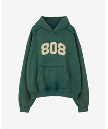 INEXCIS（イネクシス）の「808 ヘビーフリースフードパーカー (グリーン)（パーカー）」