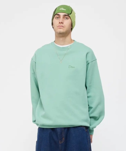 DIME(ダイム)の「Dime/ダイム トレーナー スウェット クルーネック Classic Small Logo Crewneck(スウェット・メンズ・グリーン/グレー/ネイビー・M/S/XS/L)」の17枚目の写真
