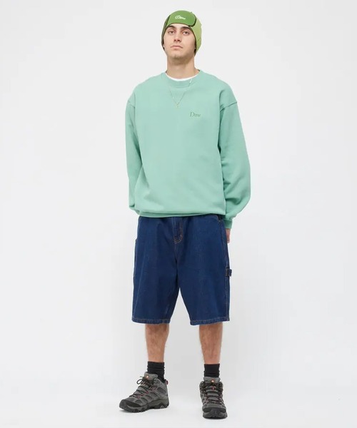 DIME(ダイム)の「Dime/ダイム トレーナー スウェット クルーネック Classic Small Logo Crewneck(スウェット・メンズ・グリーン/グレー/ネイビー・M/S/XS/L)」の7枚目の写真