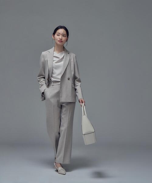 NATURAL BEAUTY BASIC(ナチュラルビューティーベーシック)の「◇ドレープネックブラウス(シャツ/ブラウス・レディース・オフホワイト/ブラウン/ピンク・SMALL/MEDIUM)」の14枚目の写真