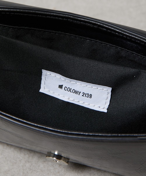 COLONY 2139（コロニートゥーワンスリーナイン）の「コンパクトショルダーバッグ（ショルダーバッグ・レディース・ブラウン/ブラック・FREE）」の21枚目の写真