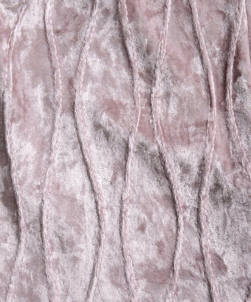 PIECEMAKER(ピースメーカー)の「VELVET WAVE STITCH BOOTS PANTS (PINK)(スウェットパンツ・レディース・その他・FREE)」の5枚目の写真