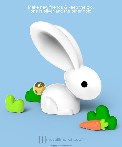 ESTNATION（エストネーション）の「Meta[l]morphose / キーホルダー Bunny（キーホルダー・メンズ・その他・FREE）」の4枚目の写真
