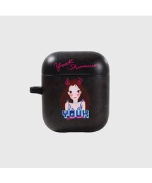 YOUK SHIM WON（ユクシムウォン）の「エアポッドケース ブラックルナ（スマホグッズ）」