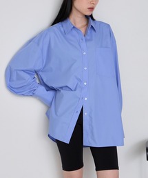 forksy. | 【forksy】＜エブリデイシリーズ＞ロングカフス オーバーサイズ ルーズシャツ(シャツ/ブラウス)