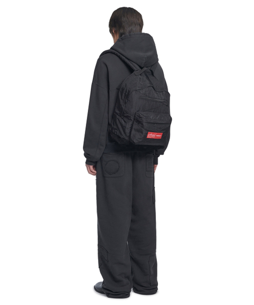 NOMANUAL(NOMANUAL)の「NM x MP BIG APPLE BACKPACK - WASHED BLACK(バックパック/リュック・レディース・その他・FREE)」の2枚目の写真
