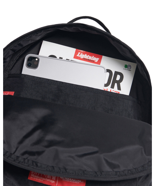 NOMANUAL(NOMANUAL)の「NM x MP BIG APPLE BACKPACK - WASHED BLACK(バックパック/リュック・レディース・その他・FREE)」の4枚目の写真
