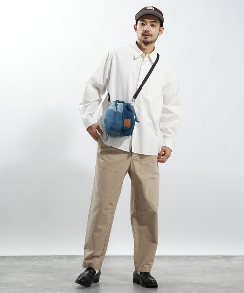 BAYFLOW（ベイフロー）の「スプリングカラーシャツ（シャツ/ブラウス・メンズ・ライトブルー/ホワイト/カーキ・MEDIUM/LARGE）」の5枚目の写真