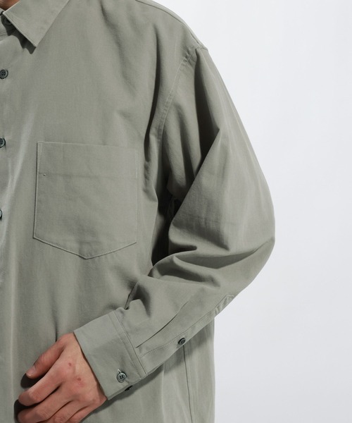 BAYFLOW（ベイフロー）の「スプリングカラーシャツ（シャツ/ブラウス・メンズ・ライトブルー/ホワイト/カーキ・MEDIUM/LARGE）」の19枚目の写真