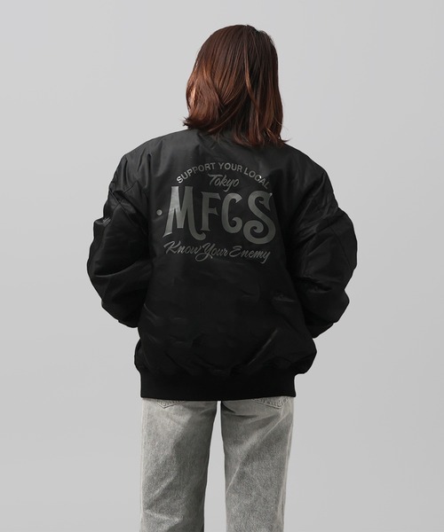 MFC STORE S.Y.L NYLON STADIUM JACKET（スタジャン）｜MFC STORE 