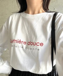 ロゴアソートプリントロンT／長袖Tシャツ