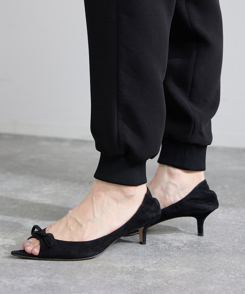 IENA（イエナ）の「イージージョガーパンツ（スウェットパンツ・レディース・ブラック/ホワイト・36/38）」の20枚目の写真