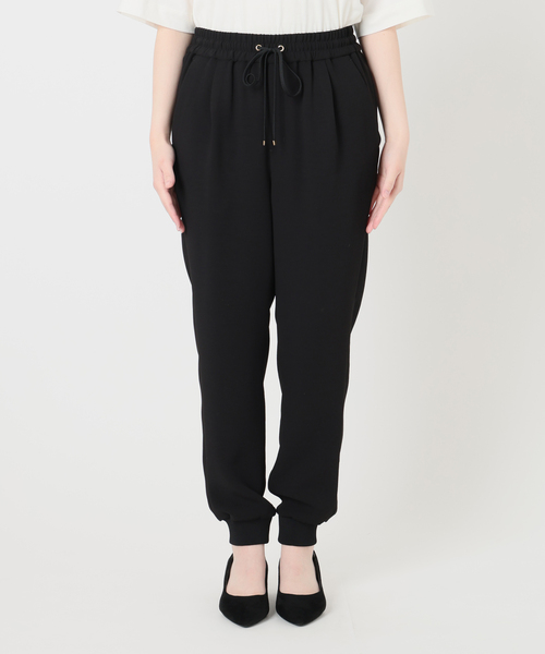 IENA（イエナ）の「イージージョガーパンツ（スウェットパンツ・レディース・ブラック/ホワイト・36/38）」の16枚目の写真