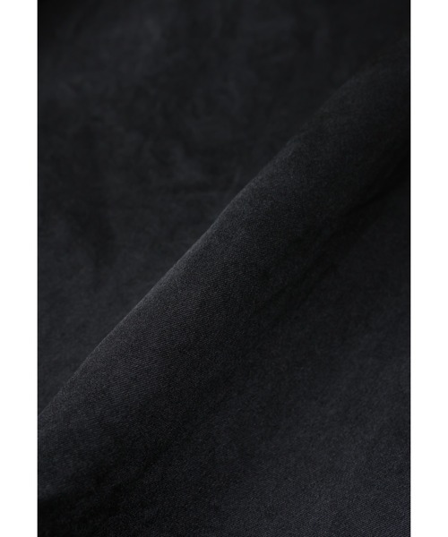 CINOH(チノ)の「SATIN RELAX PANTS(スラックス・レディース・ブラック/ライトグリーン・36/38)」の8枚目の写真