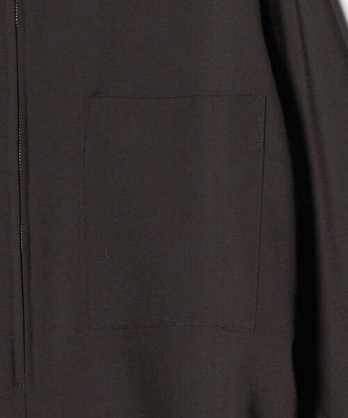 UNITED ARROWS（ユナイテッドアローズ）の「シャツ オールインワン ‐ウォッシャブル‐（つなぎ/オールインワン・レディース・ネイビー/ダークブラウン・38/36）」の21枚目の写真