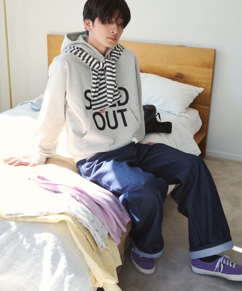 common gull products.（コモンガルプロダクツ）の「リズミカルなデニム（デニムパンツ・レディース・サックスブルー/インディゴブルー/ネイビー・SMALL/MEDIUM/LARGE）」の14枚目の写真