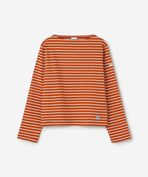 ORCIVAL | コットンロード ボートネック クロップドバスクTシャツ WOMEN