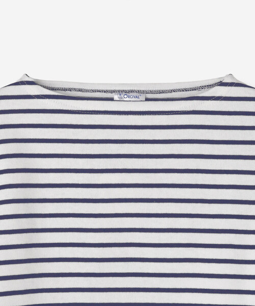 ORCIVAL(オーシバル)の「ORCIVAL | コットンロード ボートネック クロップドバスクTシャツ WOMEN(Tシャツ/カットソー・レディース・ホワイト系その他5/ブルー系その他5/レッド系その他・2/1)」の7枚目の写真