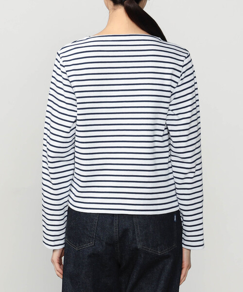 ORCIVAL(オーシバル)の「ORCIVAL | コットンロード ボートネック クロップドバスクTシャツ WOMEN(Tシャツ/カットソー・レディース・ホワイト系その他5/ブルー系その他5/レッド系その他・2/1)」の13枚目の写真