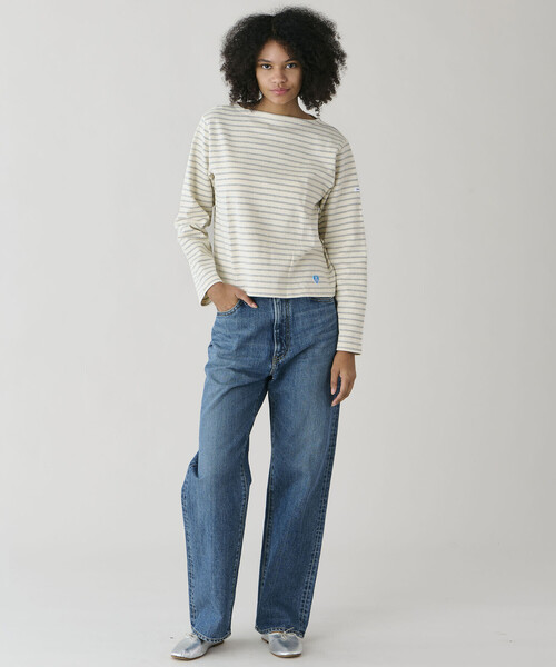 ORCIVAL(オーシバル)の「ORCIVAL | コットンロード ボートネック クロップドバスクTシャツ WOMEN(Tシャツ/カットソー・レディース・ホワイト系その他5/ブルー系その他5/レッド系その他・2/1)」の18枚目の写真