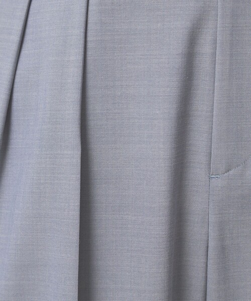 green label relaxing（グリーンレーベルリラクシング）の「［size SHORT/TALLあり］Daily Chic コンフィ― ワイド パンツ（スラックス・レディース・ライトブルー/ライトグレー/ブラウン/ダークグレー・SHORT/36/38/40/TALL）」の5枚目の写真