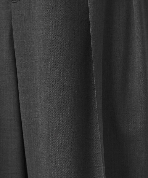 green label relaxing（グリーンレーベルリラクシング）の「［size SHORT/TALLあり］Daily Chic コンフィ― ワイド パンツ（スラックス・レディース・ライトブルー/ライトグレー/ブラウン/ダークグレー・SHORT/36/38/40/TALL）」の7枚目の写真