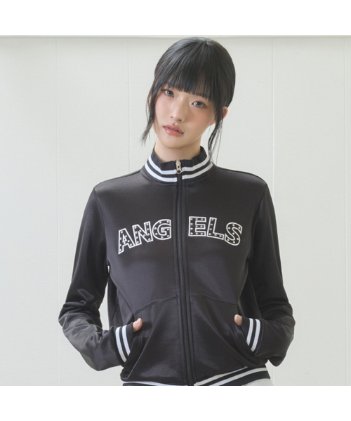 LUVISTRUE(ラヴイズトゥルー)の「EL ANGELS TRAINING ZIP UP(BLACK)(ナイロンジャケット・レディース・その他・FREE)」の1枚目の写真