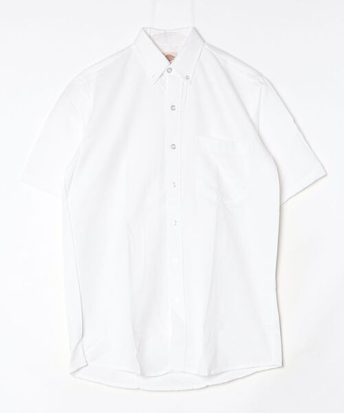 Dickies(ディッキーズ)の「【T16】【Dickies/ディッキーズ】BUTTON-DOWN OXFORD SHORT SLEEVE SHIRT DK4(シャツ/ブラウス・メンズ・サックスブルー/ブルー/ホワイト/その他1・14.5)」の1枚目の写真