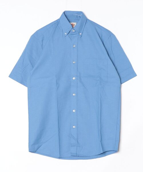 Dickies(ディッキーズ)の「【T16】【Dickies/ディッキーズ】BUTTON-DOWN OXFORD SHORT SLEEVE SHIRT DK4(シャツ/ブラウス・メンズ・サックスブルー/ブルー/ホワイト/その他1・14.5)」の3枚目の写真
