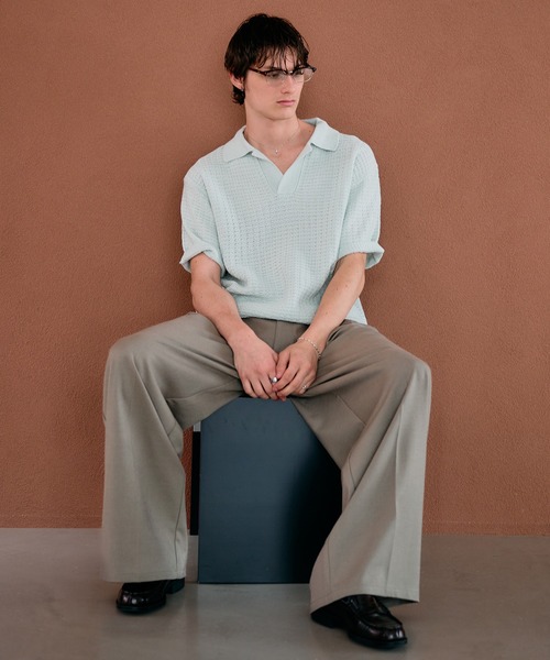 Adoon plain（アドーンプレーン）の「High Density Gabardine 2-Tuck