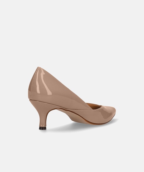 MAMIAN(マミアン)の「ポインテッドトゥ Vカット 切り替えパンプス (5.0cmヒール)(パンプス・レディース・シルバー/ベージュ/ブラック・23.0cm/23.5cm/24.0cm/24.5cm/22.5cm/25.0cm)」の13枚目の写真
