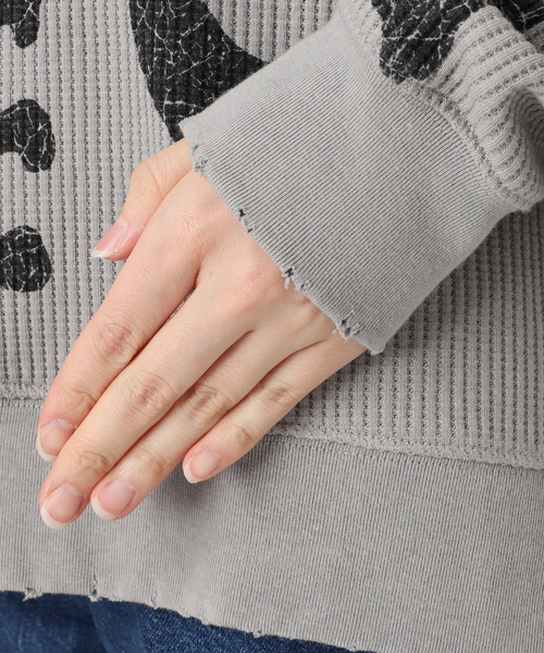 SCREEN STARS（スクリーンスターズ）の「SCREEN STARS 別注 グラインダーワッフル ロンTEE / SCREEN STRAS EX WAFFLE L/S（Tシャツ/カットソー・メンズ・ブラック/グレー/オレンジ・MEDIUM/LARGE）」の11枚目の写真