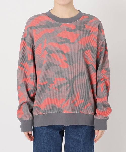 SCREEN STARS（スクリーンスターズ）の「SCREEN STARS 別注 グラインダーワッフル ロンTEE / SCREEN STRAS EX WAFFLE L/S（Tシャツ/カットソー・メンズ・ブラック/グレー/オレンジ・MEDIUM/LARGE）」の15枚目の写真