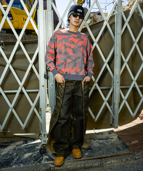 SCREEN STARS（スクリーンスターズ）の「SCREEN STARS 別注 グラインダーワッフル ロンTEE / SCREEN STRAS EX WAFFLE L/S（Tシャツ/カットソー・メンズ・ブラック/グレー/オレンジ・MEDIUM/LARGE）」の21枚目の写真