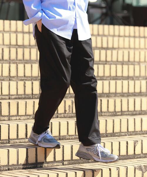 ITEMS URBANRESEARCH(アイテムズ アーバンリサーチ)の「ハイストレッチリラックスパンツ(その他パンツ・メンズ・ブラック/カーキ/ベージュ/インディゴブルー・LARGE/SMALL/MEDIUM)」の7枚目の写真