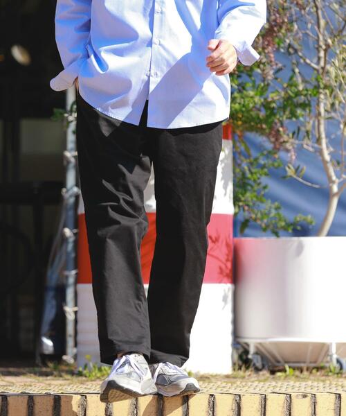 ITEMS URBANRESEARCH(アイテムズ アーバンリサーチ)の「ハイストレッチリラックスパンツ(その他パンツ・メンズ・ブラック/カーキ/ベージュ/インディゴブルー・LARGE/SMALL/MEDIUM)」の9枚目の写真