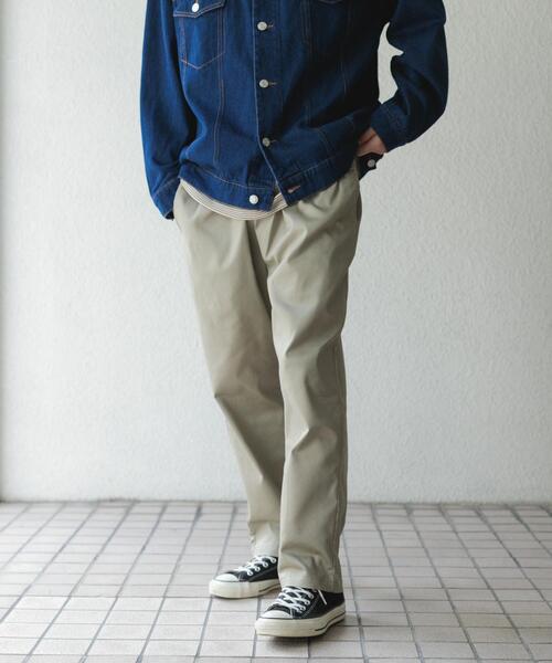 ITEMS URBANRESEARCH(アイテムズ アーバンリサーチ)の「ハイストレッチリラックスパンツ(その他パンツ・メンズ・ブラック/カーキ/ベージュ/インディゴブルー・LARGE/SMALL/MEDIUM)」の19枚目の写真