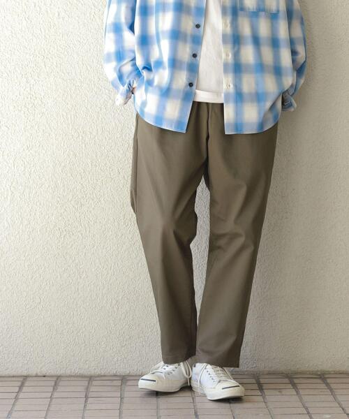 ITEMS URBANRESEARCH(アイテムズ アーバンリサーチ)の「ハイストレッチリラックスパンツ(その他パンツ・メンズ・ブラック/カーキ/ベージュ/インディゴブルー・LARGE/SMALL/MEDIUM)」の10枚目の写真