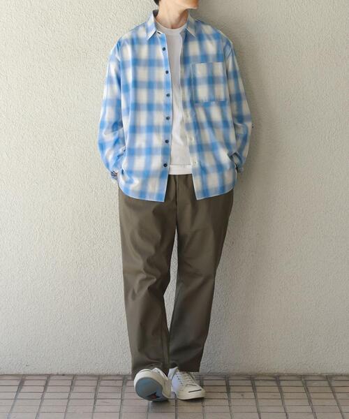 ITEMS URBANRESEARCH(アイテムズ アーバンリサーチ)の「ハイストレッチリラックスパンツ(その他パンツ・メンズ・ブラック/カーキ/ベージュ/インディゴブルー・LARGE/SMALL/MEDIUM)」の12枚目の写真