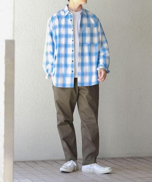 ITEMS URBANRESEARCH(アイテムズ アーバンリサーチ)の「ハイストレッチリラックスパンツ(その他パンツ・メンズ・ブラック/カーキ/ベージュ/インディゴブルー・LARGE/SMALL/MEDIUM)」の13枚目の写真