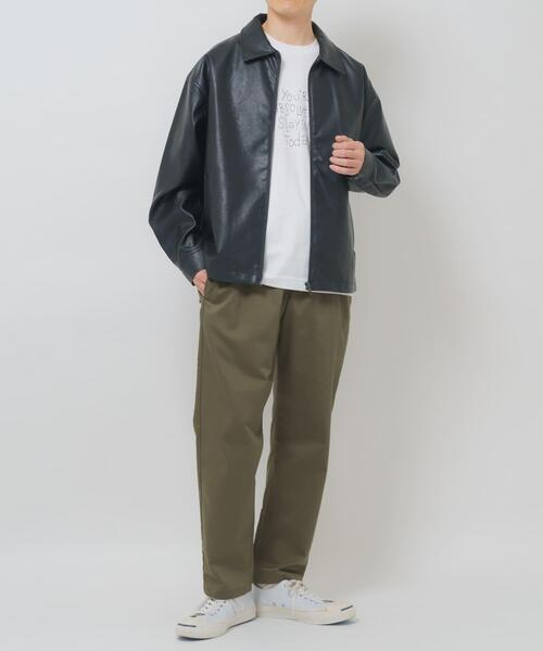 ITEMS URBANRESEARCH(アイテムズ アーバンリサーチ)の「ハイストレッチリラックスパンツ(その他パンツ・メンズ・ブラック/カーキ/ベージュ/インディゴブルー・LARGE/SMALL/MEDIUM)」の19枚目の写真