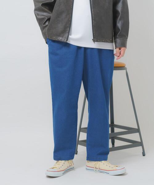 ITEMS URBANRESEARCH(アイテムズ アーバンリサーチ)の「ハイストレッチリラックスパンツ(その他パンツ・メンズ・ブラック/カーキ/ベージュ/インディゴブルー・LARGE/SMALL/MEDIUM)」の22枚目の写真