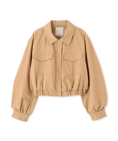 FREE'S MART（フリーズマート）の「◆〈セットアップ対応〉ショート丈ブルゾン（ブルゾン・レディース・ベージュ/ホワイト・SMALL/MEDIUM）」の20枚目の写真